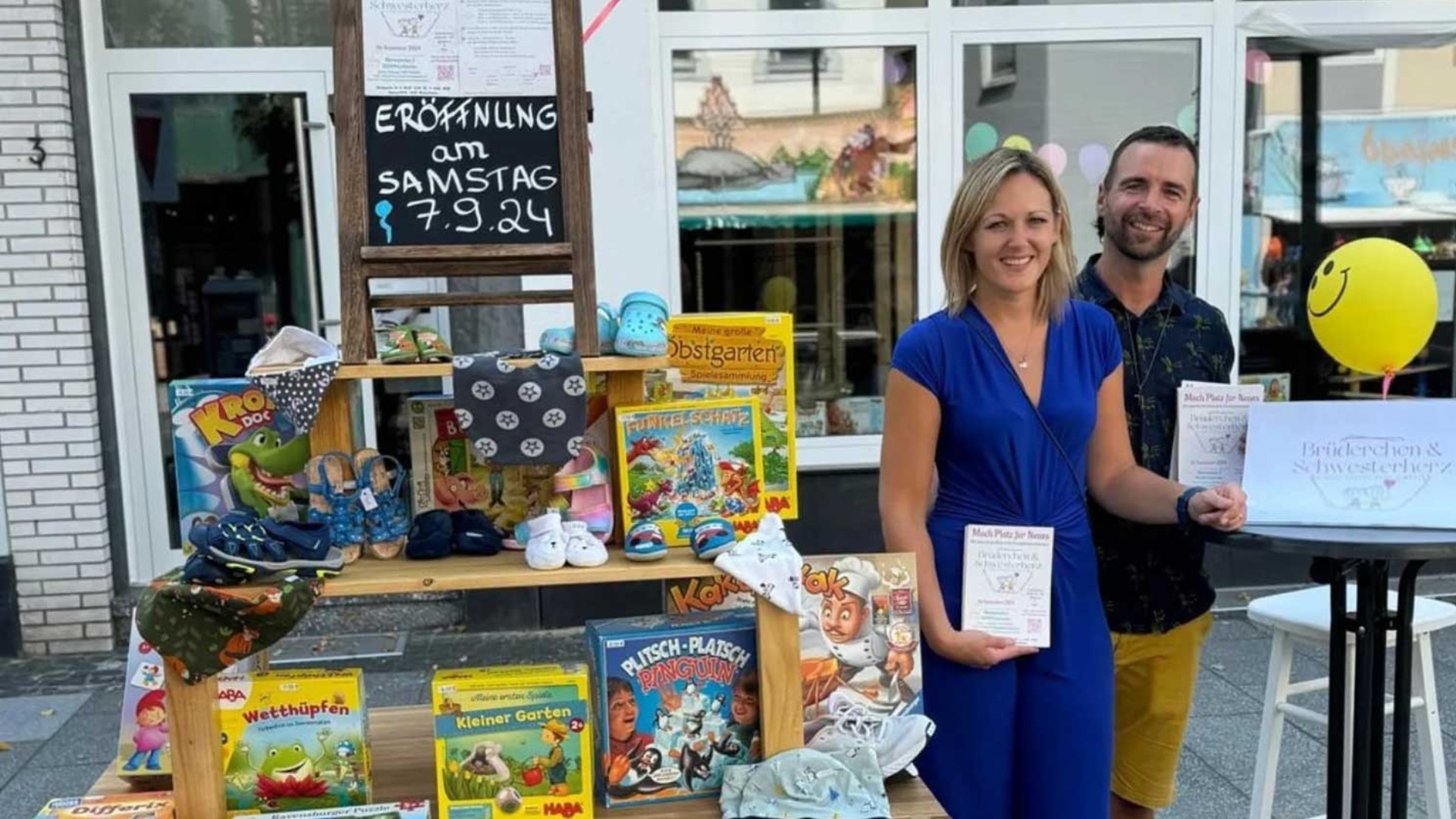 Kinder-Second-Hand-Laden mit Herz
