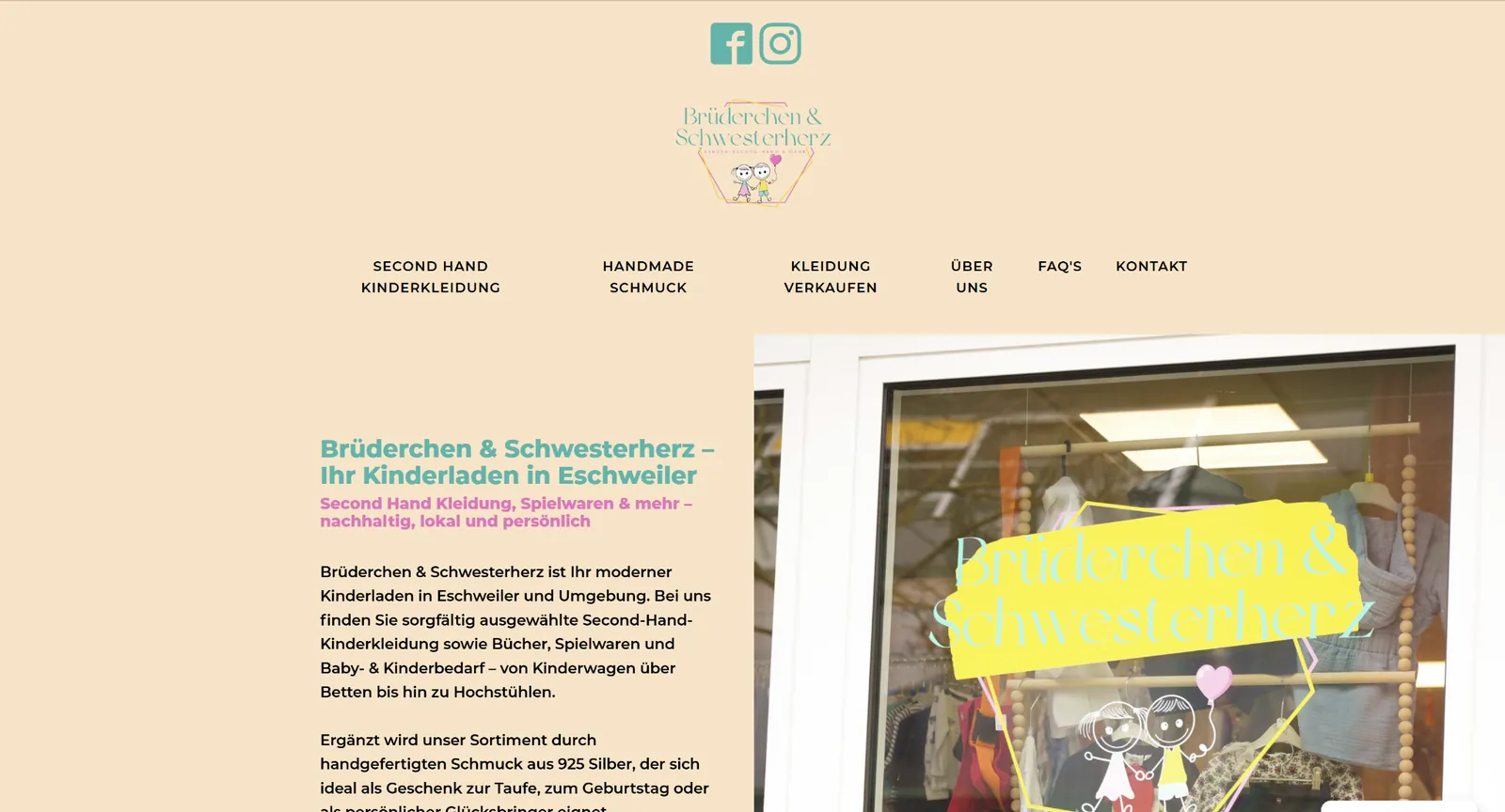 Website-Projekt Brüderchen und Schwesterherz