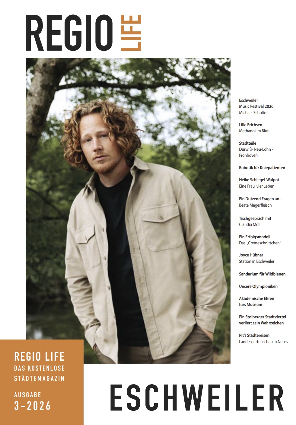 Cover des Regionalmagazins REGIO LIFE